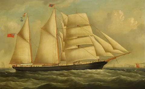 William Ball Spencer, The brigantine 'Satellite'