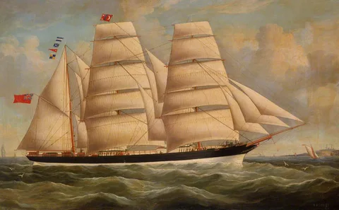 William Ball Spencer, The barque 'Minero'
