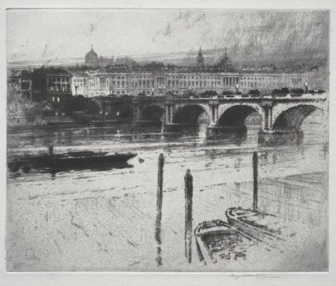 Percy Robertson, Waterloo Bridge