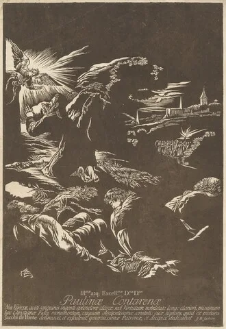 John Baptist Jackson, Christ on the Mount of Olives