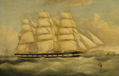 Joseph Heard, The ship Alicia Bland