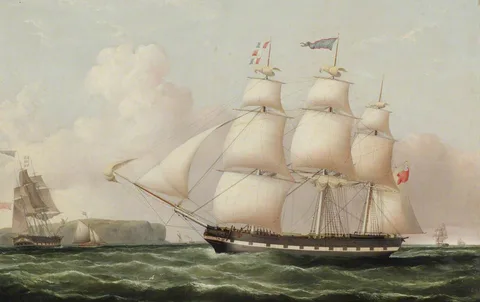 Joseph Heard, The ship Abbotsford