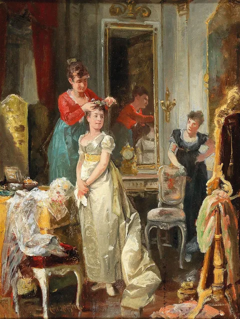 Carl Herpfer, Adorning the Bride