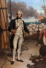 Ernest Gustave Girardot, Captain John Hutt, RN
