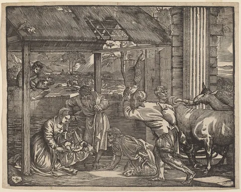 Giovanni Britto, The Adoration of the Shepherds