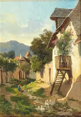 Leopold Munsch, Scene of the Wachau