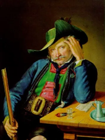 Georg Wachter, Tyrolean hunter