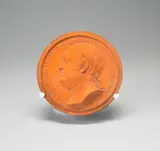 Giovanni Battista Nini, Medallion with Benjamin Franklin