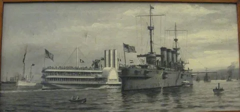 Fred Pansing, Four Classes of Ships Christened New York