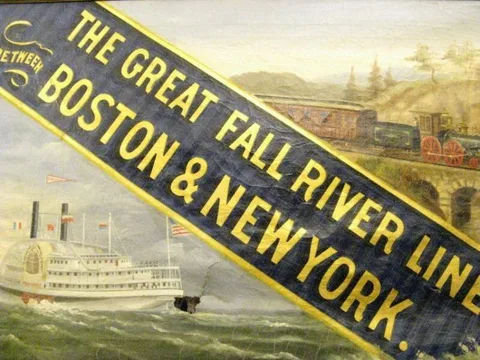 Fred Pansing, The Great Fall River Line Between Boston and New York