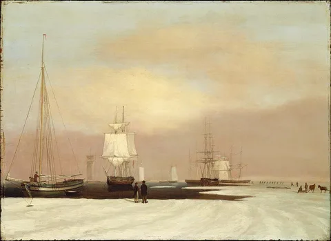 John Samuel Blunt, Boston Harbor