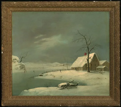 John Samuel Blunt, Winter Scene