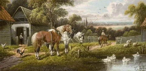 Etty Horton, Pastoral Scene