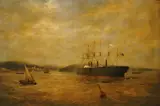 Henry Clifford, The steamship Great Eastern in a choppy sea