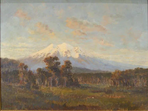 William Francis Barraud, Mount Ruapehu