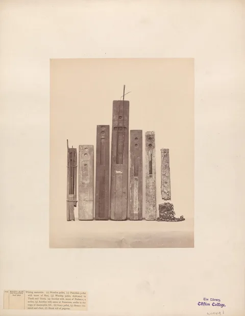 Stephen Joseph Thompson, Writing Materials from early Egypt