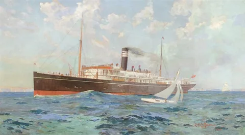 Charles E. S. Tindall, The S.S. Wyreema, 1909