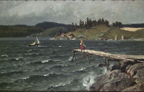 Carl Schøyen, From the Coast of Christianiafjorden