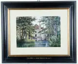 Jakob Josef Zelger, Hallwil Castle (from the South - east)