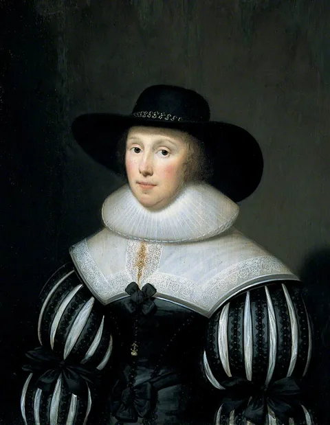 Cornelis Jonson, Portrait of Grace Bradbourne, Wife of Thomas Holte