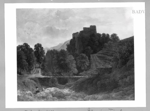 Wilhelm Erhardt, Landscape with castle