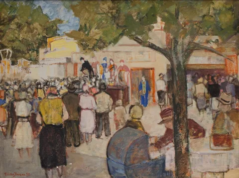 Victor Jensen, Resort in the Deerpark