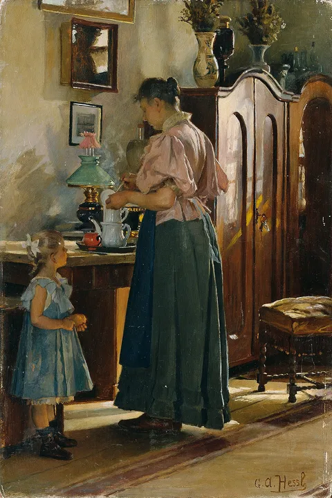 Gustav August Hessl, Snack Time