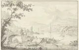 Louis Chalon, Rivierlandschap