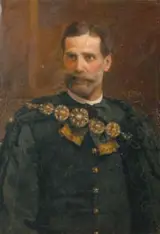 Bela Bacskay, Portrait of Gyula Maár