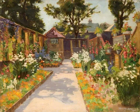 Harry Spence, A Garden Scene