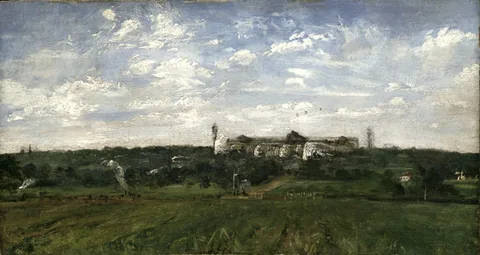 William White Warren, The Crystal Palace from Penge