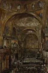 William White Warren, Funeral Mass of Cardinal Trevisanato, Patriach of Venice