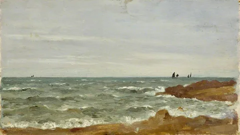 William Matthew Hale, Seascape, Grey Weather