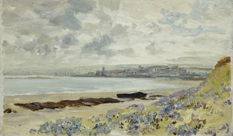 William Matthew Hale, View Across a Bay: Showery Weather