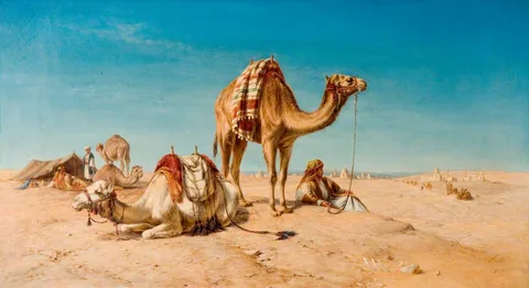 William Luker, A Halt in the Desert