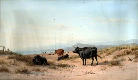 William Luker, Cattle and Landscape