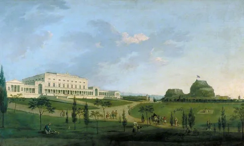 Joseph Schranz, The Palace of St Michael and St George, Corfu