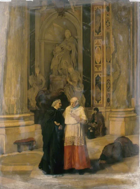 Claude Andrew Calthrop, In Saint Peter's