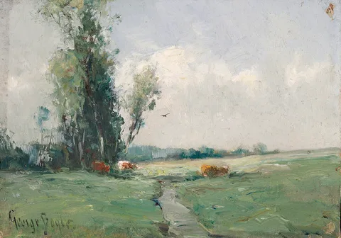 George A. Boyle, Landscape with a Stream