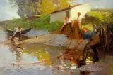James Wallace, Salmon Fishing on the Tweed