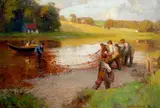 James Wallace, Salmon Fishing on the Tweed