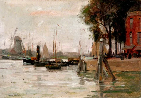 James Wallace, River Boats and Windmill