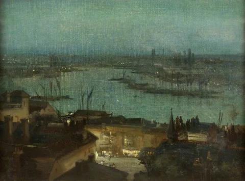 Alfred Bentley, Evening, Rochester