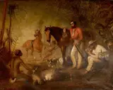 Alfred Hitchens Corbould, After the Lion Hunt