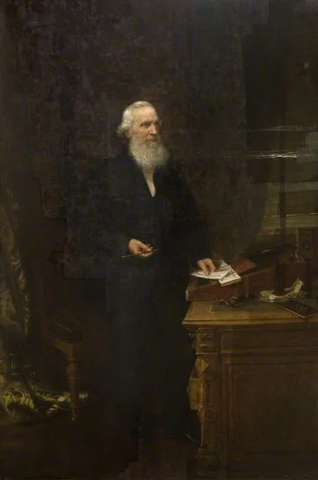 Henry Turner Munns, Portrait Of Sir Josiah Mason