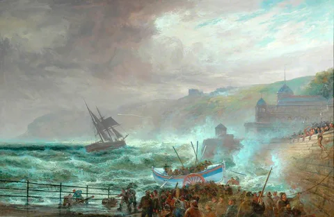 Robert Ernest Roe, Launching the Lifeboat