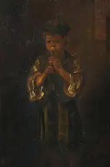 William Geddes, Tom Playing a Penny Whistle