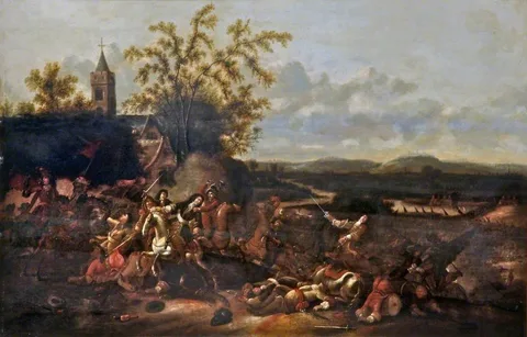 Abraham Veer, A Battle Piece