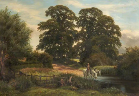 Charles Edward Johnson, The Horse Pond