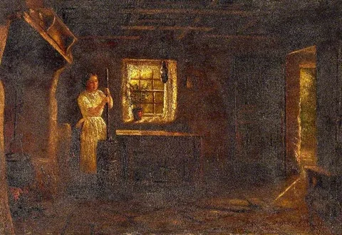 George Washington Brownlow, Cottage Interior